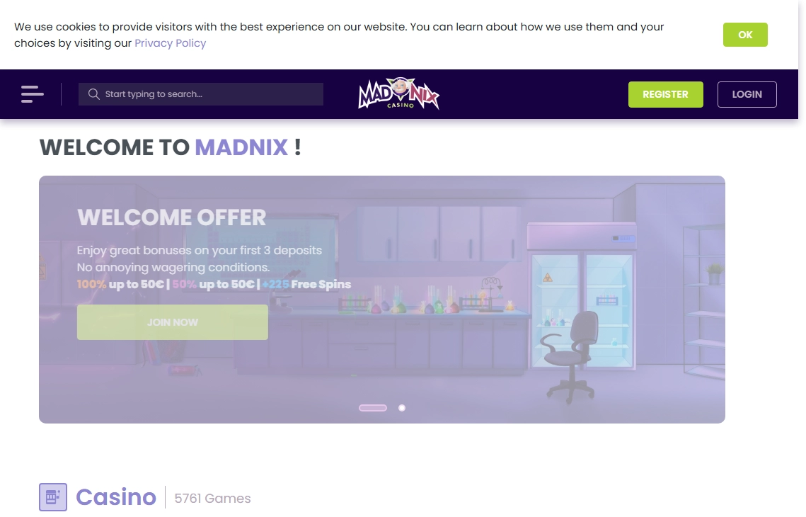 Madnix Casino